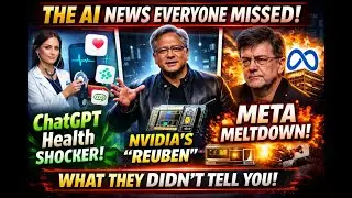 The AI News Everyone MISSED: ChatGPT Health, Nvidia's 
