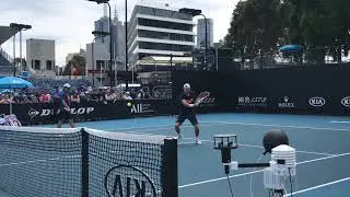 Dominic Thiem Practice 2020 AO