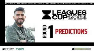 Leagues Cup 2024 Round 1 Predictions | Using My Match Simulator