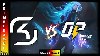 SK Gaming Prime vs OP innogy Highlights | Prime League Pro Division Summer 2020 | Week 1 Day 3