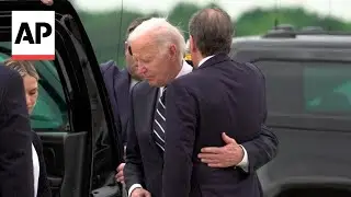 Biden hugs son Hunter after his guilty verdict in gun trial