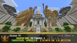 Me aventuro en el servidor DIOSES MC