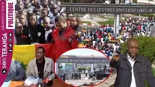 🔴 Direct UCAD : les &eacute;tudiants font face &agrave; la presse et r&eacute;pondent &agrave;....