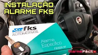 Instalação de Alarme no Fiat Strada / FKS FKI 505 RF
