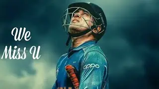 MS Dhoni Retirement Whatsapp Status | Dhoni Whatsapp Status | Emotional Status For Dhoni | M.S Dhoni