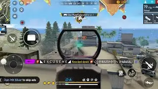 Free fire rank push gameplay  #freefire #firefiremax 