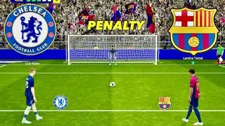 BARCELONA VS CHELSEA PENALTY SHOOTOUT | PALMER VS LAMINE | eFOOTBALL