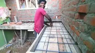 Wow!Kitchen Table Installation-Reinforcement Kitchen Slab on Perfectly using by sand and cement