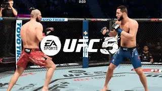 EA Sports UFC 5 - Jiř&iacute; Proch&aacute;zka vs Dominick Reyes I FULL FIGHT (PS5)