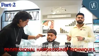 Professional Haircut Masterclass in Varun Attri academy | Salon & Academy Education Part - 2