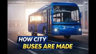 How City Buses Are Made | Inside Modern Bus Manufacturing Factory
