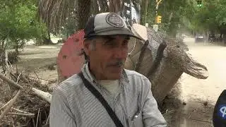 Testimonio de vecinos afectados por las inundaciones en Zonda: empleado de una finca de evento