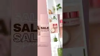 ✨ Plum Skincare Sale Poster Design | Luxury Canva Poster Tutorial | Graphic Design Ideas 2025