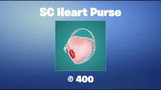 SC Heart Purse | Fortnite Back Bling