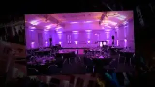 Wireless Uplighting from The Wedding DJ Company