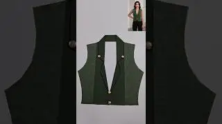Royal Coat Collar Blouse Design || New blouse design with royal look #trending #neck #new #shorts