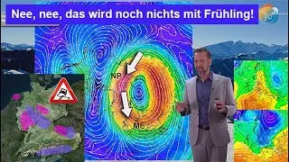 Das wird noch nichts mit Frühling! Der Polarwirbel verändert sich. Spätwinter-Kälte wahrscheinlich!