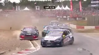 World RX - 2016 Rallycross of France - Supercar final Highlights