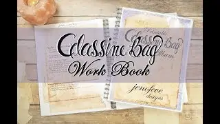 How to Make A Work Book~Glassine Bag~ by jenofeve designs