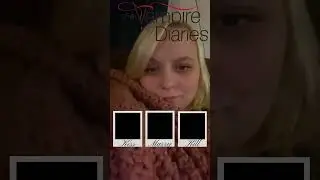 Vampire Diaries Kiss, Marry, Kill Game#VampireDiaries #KissMarryKill #TVShowChallenge