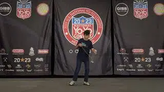 Austin Ruhlman &mdash; 6th &mdash; Ages 13 to 17 &mdash; National YoYo Contest 2023