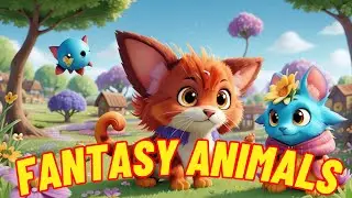 Fantasy Animals for Kids| Animal Cartoons | Funny Cartoons - Fantasy Animal World | Learn Animals