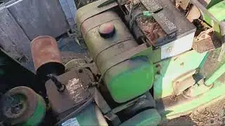 John deere 110 round Fender at local scrap yard