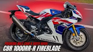 A MOTO MAIS INCRÍVEL QUE EU JÁ PILOTEI - Primeiro role com a nova CBR 1000RRR ✅