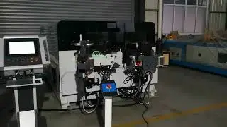 Left and Right Hand Tube Bender Machine With Double  Head