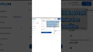 How to Withdraw Profit & Commission from Aurum Foundation | Crypto AI Trading Tutorial