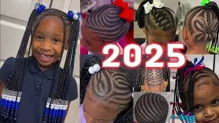 💝 50+ 2025 Best Little Girl Cornrow Braids // Adorable Kidz Hairstyles For Your Girls New Look.