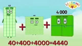 Numberblocks Small to big sequence Addition | learning city  #mathsforkids @learningcity786