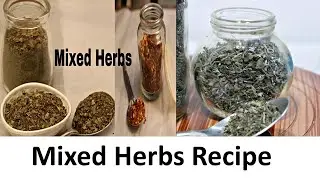 Italian Seasoning at Home  |  Mixed  Herbs Recipe  |  Homemade Indian Mixed Herbs  |  सूखा मसाला