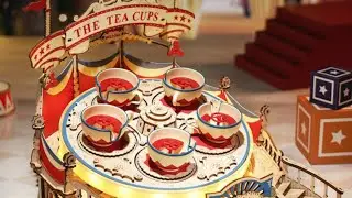 Rokr Tilt-A-Whirl Tea cup ride build and review
