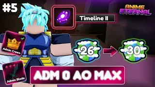 👑 ENTENDA A NOVA TIMELINE 2! Voltei A Passar De Ilha⚡ADM 0 AO MAX #5 | Anime Eternal 🔥