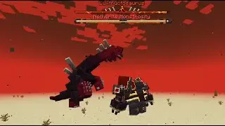Luxtructosaurus vs Netherite Monstrosity