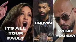 Kamala Harris Blames Andrew Tate & Myron For Lost Election