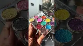 Affordable glitter pallet by Mars  #eyeshadow #newlaunch