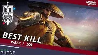 Best Kill - Liliana's Quadra Kill | Valor Series NA Week 1 - Arena of Valor
