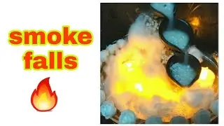 How to make smoke falls || DIY smoke fountain incense burner || by kareems creative corner