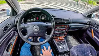 1998 Volkswagen Passat B5 | 1.8 T 20V 150 HP | POV Test Drive
