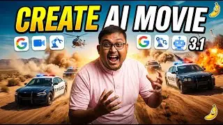 Google Veo 3.1 + Nano Banana Create Next Level AI Movie Scenes