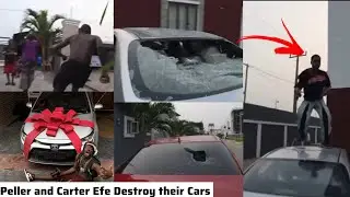 E Money Run Mad as Peller Fight With Carter Efe and Destroy the New Car he Gave Carter Efe