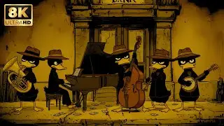 City Window Study — Soft Swing Noir Jazz with Warm Bass - Reading, Writing, Coding Focus