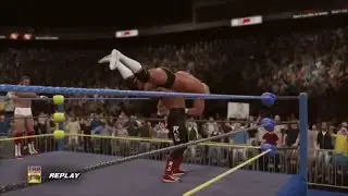 Lex Luger & Arn Anderson vs Larry Zbyszko & Ron Simmons - WCW Starrcade 1991 (WWE 2K16 Universe)