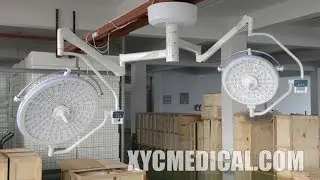 Dual Domes Operation Theatre Lights Shadowless Lamp Surgical Light