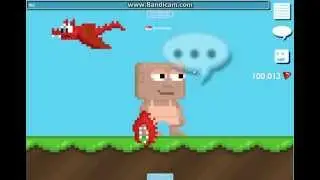 getting my 100,000 gem in growtopia!