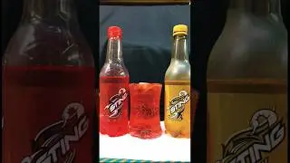 Red Sting Yellow 🟡 Sting Mix Combination Recipe 😍#food #drink #sting #shorts #recipe @RamBabloo
