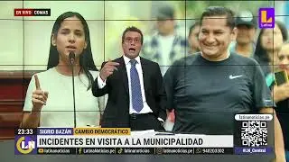 Hudtwalcker sobre incidente de Sigrid Bazán y Ulises Villegas: