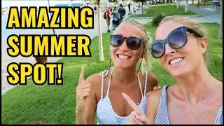 ATHENS VLOG: VARKIZA DAY TRIP! || LIVING IN GREECE